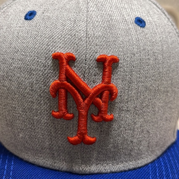 BNWT NEW ERA 9 THIRTY GRAY NEW YORK METS THE 7 LINE ARMY - Picture 6 of 10